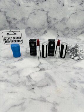 Givenchy Beauty Gift Set-Le Rouge Luminous Matt 333 L’Interdit-2pc-BOXED-NEW